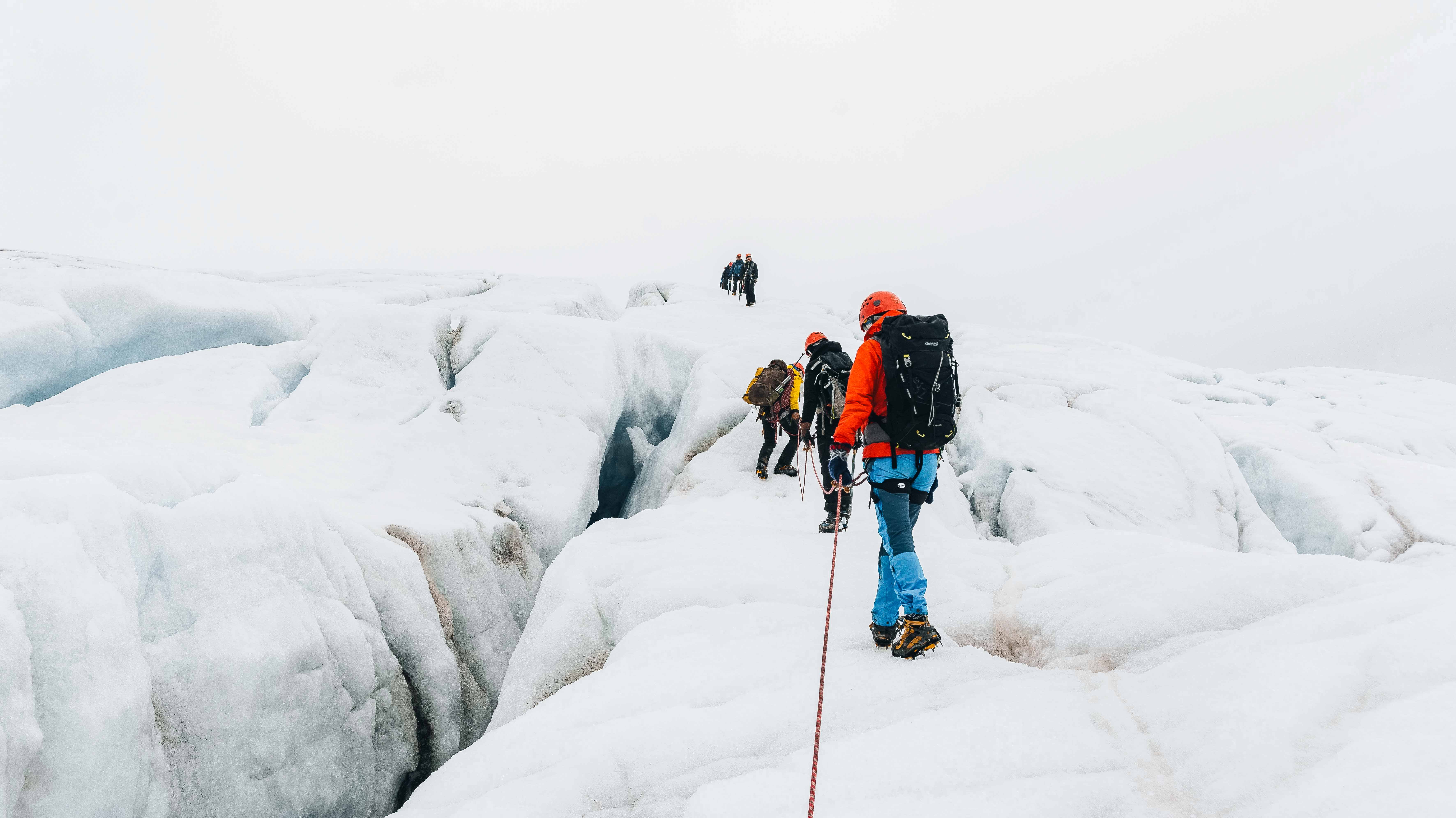 3-day Wilderness Camp: Kayak, Glacier Trekking Svalbard