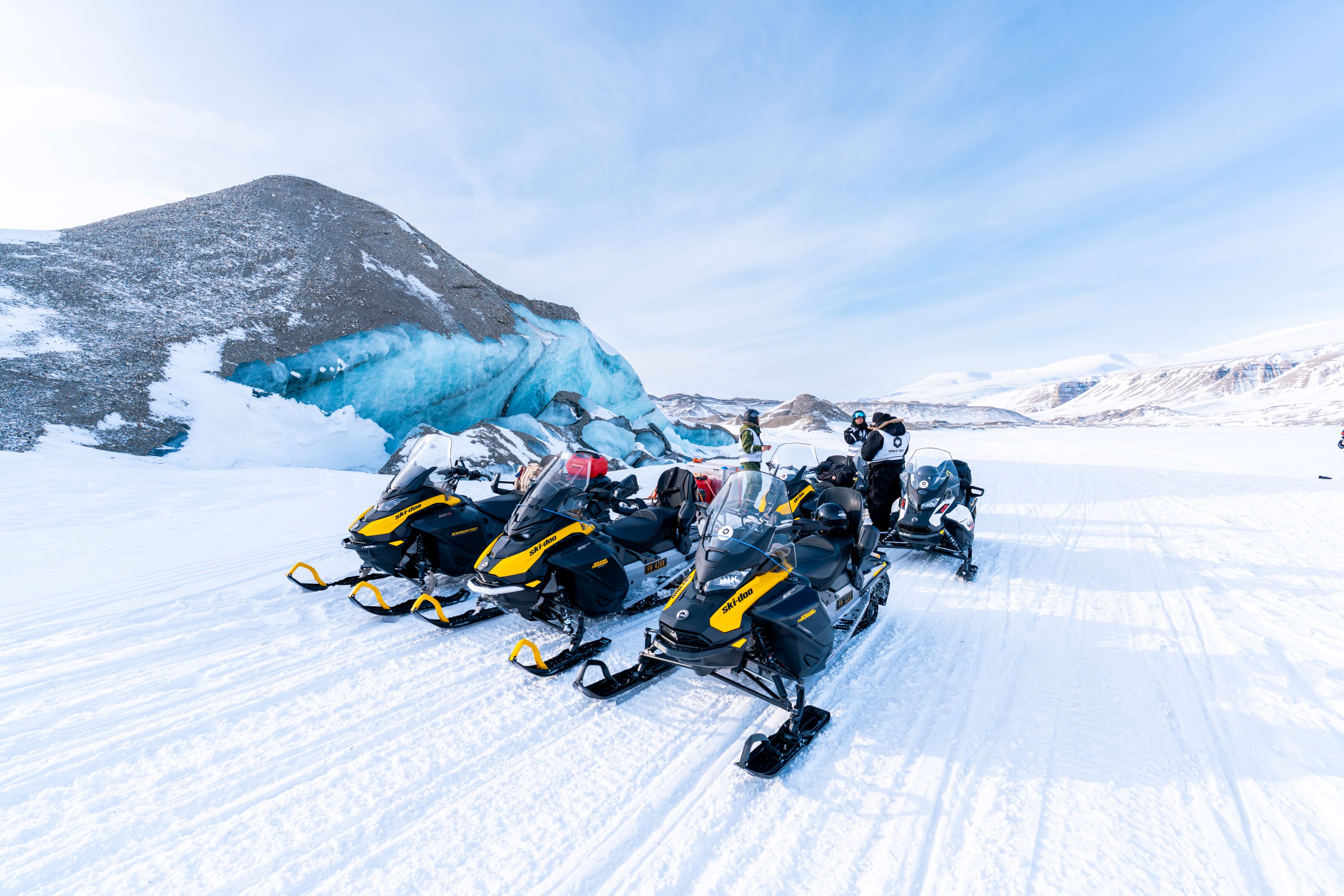 The Ultimate Arctic Snowmobile Expedition - From Glaciers to the