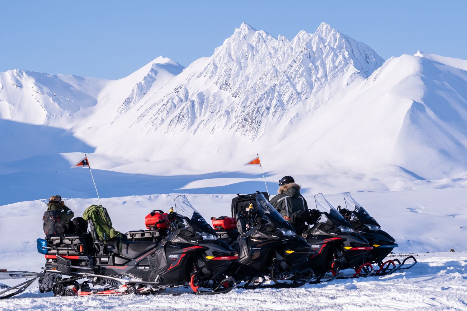 Snowmobile Safari to Fridtjovhamna and Van-Mijenfjorden - Svalbard